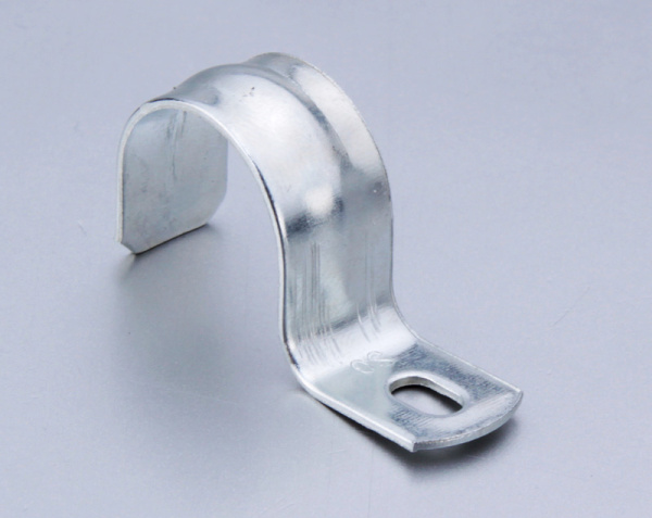 Скоба металлическая однолапковая СМО 6-7 для труб Ø6 мм (100 шт/уп) Промрукав, PR08.2528