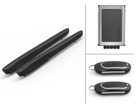 AM-5000KIT-N, Комплект электроприводов для распашных ворот (до 500 кг, до 5 м)