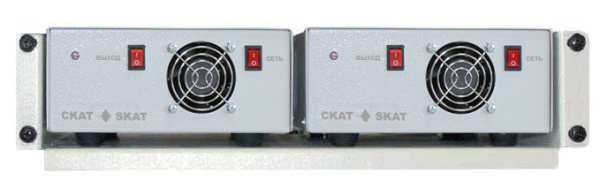SKAT-V ИБП-48/3 (SKAT-RLPS.48DC-3.0) источник питания, 48В, 3А и до 10А с АКБ 4х17-250Ач
