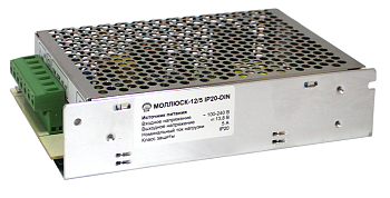 Моллюск 12/5 IP20 DIN, блок питания
