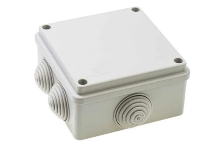 GE41234-05, коробка (100х100х50 мм) для наружней установки, черная