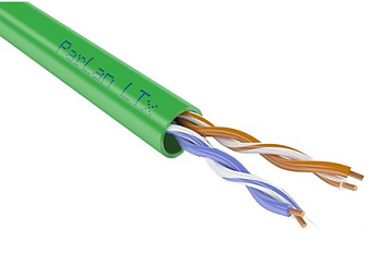 U/UTP Cat5e 2х2х0,52 PVCLSнг(A)-LSLTx ParLan™ , кабель парной скрутки U/UTP Cat5e 2х2х0,52 PVCLSнг(A)-LSLTx ParLan™ , кабель парной скрутки