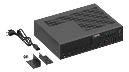 AX-480, усилитель 480 Вт, 3 микр.+ 3 унив. входа, 5 зон, работа с RM-05