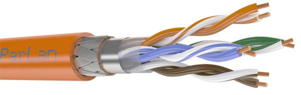 SF/UTP Cat5e 4x2x0,52 ZH нг(А)-HF ParLan™ , кабель парной скрутки (Паритет) SF/UTP Cat5e 4x2x0,52 ZH нг(А)-HF ParLan™ , кабель парной скрутки (Паритет)
