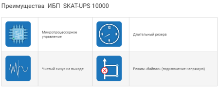 SKAT-UPS 10000 RACK, источник питания