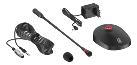 RM-01, микрофон настольный, кабель 6 м (ROXTON)																														