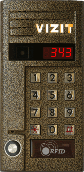 БВД-343RT, блок вызова БВД-343RT, блок вызова