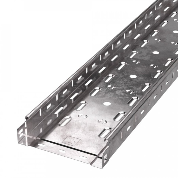 Лоток перфорированный Стандарт 200х50х3000 (0,8 мм) (12 м/уп) Промрукав, PR16.0008
