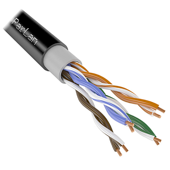 U/UTP Cat5e 4х2х0,52 PVC/PE ParLan™ , кабель парной скрутки уличный (Паритет) U/UTP Cat5e 4х2х0,52 PVC/PE ParLan™ , кабель парной скрутки уличный (Паритет)