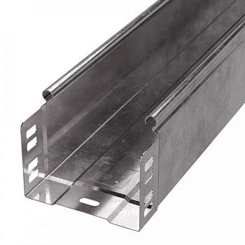 Лоток неперфорированный Стандарт 100х80х3000 (0,7 мм) (6 м/уп) Промрукав, PR16.0047