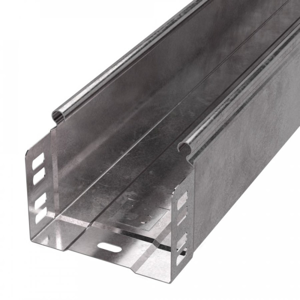 Лоток неперфорированный Стандарт 100х80х3000 (0,7 мм) (6 м/уп) Промрукав, PR16.0047