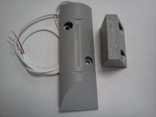 ИО 102-20А3П(1), извещатель магнитоконтактный, пластик, выводы без защитного рукава