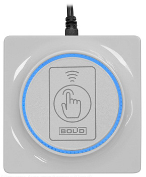 Proxy-6-USB-G, считыватель бесконтактный настольный серый