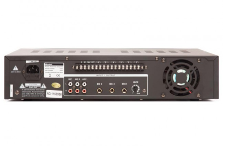 AZ-360, усилитель 360 Вт, 3 микр./2 лин. входа, 6 зон ( ROXTON)