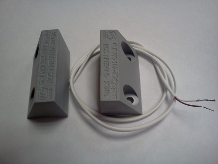 ИО 102-20Б2П(1), извещатель магнитоконтактный, пластиковый корпус, выводы без защитного рукава