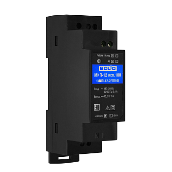 МИП-12 исп.100 (МИП-12-2/7П10) Модуль источника питания, 12В, 2А