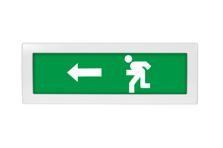 Молния-220 РИП "Человек стрелка влево", световое табло