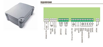 MC800, Блок управления