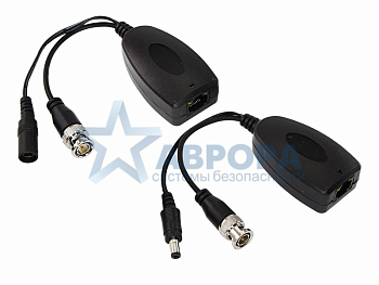 Приемопередатчик пассивный REXANT + питание AHD, CVI, TVI (05-3091)