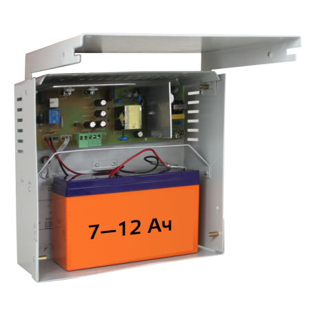 SKAT-12-4.0 TOP (СКАТ ИБП-12/4-12-TOP), ИБП 12В/4А