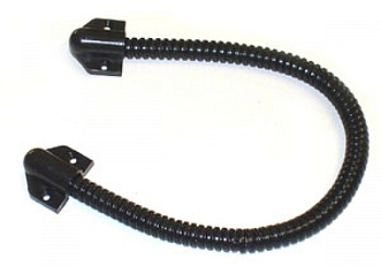 Гибкий переход в ПВХ черный (L=300 мм, D=6 мм)