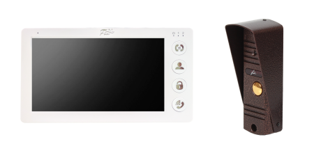 FX-VD7P-KIT (КОРАЛЛ 7W), комплект видеодомофона  FX-VD7P-KIT (КОРАЛЛ 7W), комплект видеодомофона