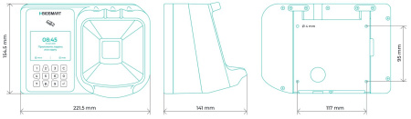 BioSmart PV-WTC-EM, терминал