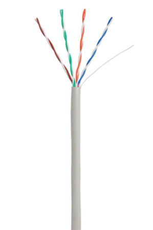Кабель NETLAN EC-UF004-5E-PVC-GY внутренний Кабель NETLAN EC-UF004-5E-PVC-GY внутренний