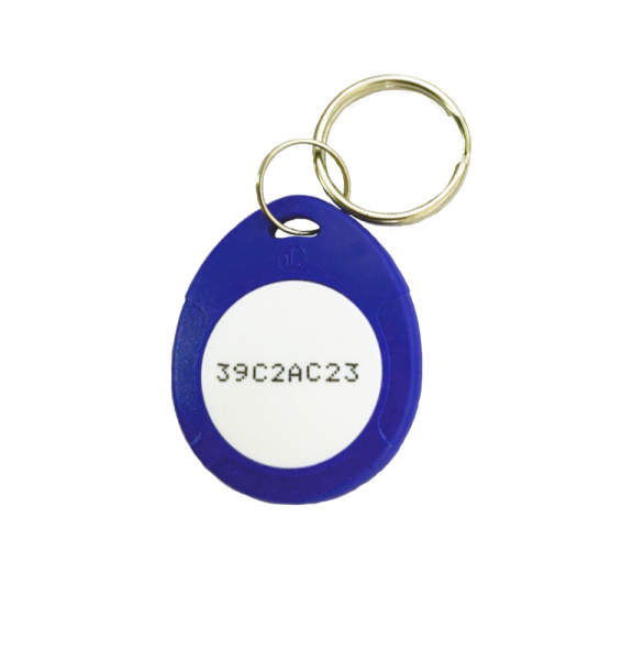 IL-07M(Blue W), брелок Mifare 1К, белый+синий IL-07M(Blue W), брелок Mifare 1К, белый+синий
