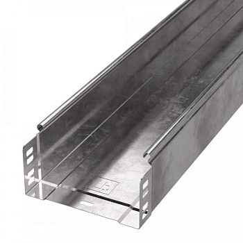 Лоток неперфорированный Стандарт 150х80х3000 (1,0 мм) (6 м/уп) Промрукав