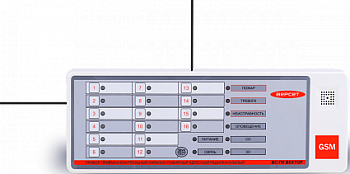 Вектор ВС-ПК АР GSM 100, прибор приемо-контрольный адресный радиоканальный