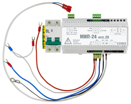МИП-24 исп.20  (МИП-24-2/П5-Р-RS) Модуль источника питания