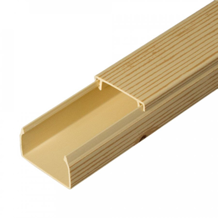 Кабель-канал 25х16 сосна 2-й замок (80м/уп) (Промрукав)