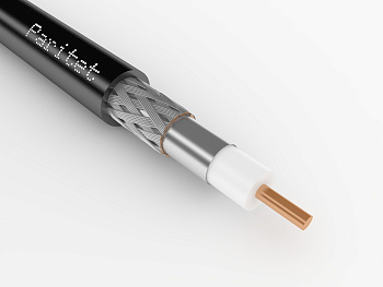 РК 50-4,8-37 (RG 8X) dbl scr Cu+Cu 85%) Паракс™ ,  кабель радиочастотный коаксиальный (Паритет) РК 50-4,8-37 (RG 8X) dbl scr Cu+Cu 85%) Паракс™ ,  кабель радиочастотный коаксиальный (Паритет)