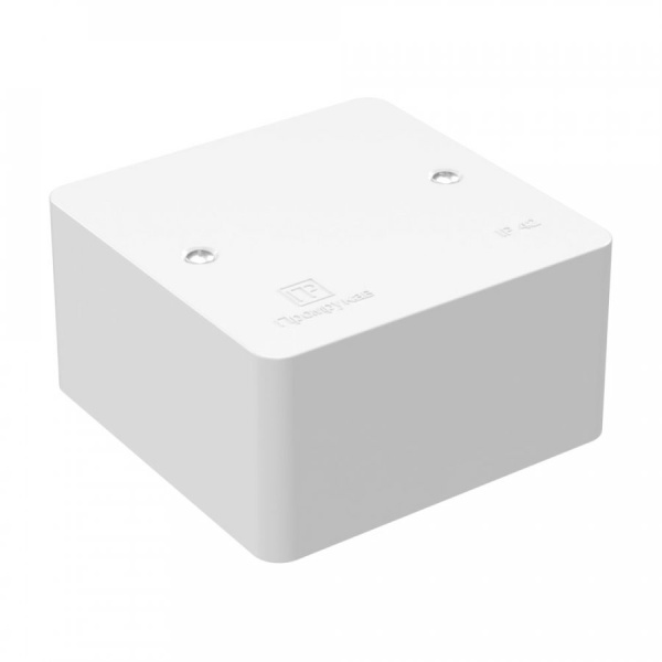 Коробка 85х85х45 универсальная 40-0460 для кабель-канала безгалогенная (HF) (152шт/кор) Промрукав, 40-0460