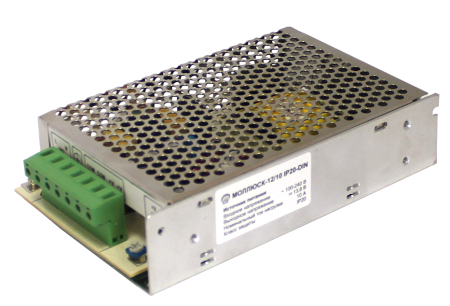 Моллюск 12/10 IP20 DIN, блок питания