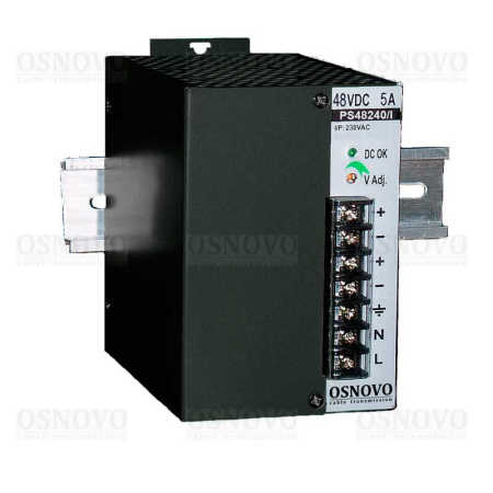 PS-48240/I, блок питания на DIN-рейку