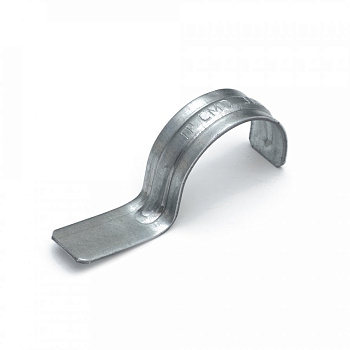 Скоба металлическая однолапковая СМО 31-32 для монтажного пистолета (без отверстий) (50 шт/уп) Промрукав, PR08.2795