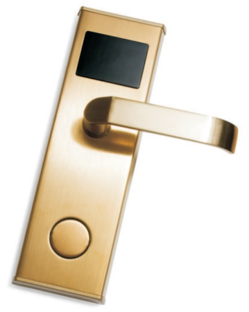 Z-7 EHT, электронный замок с контроллером (золото) Z-7 EHT, электронный замок с контроллером (золото)