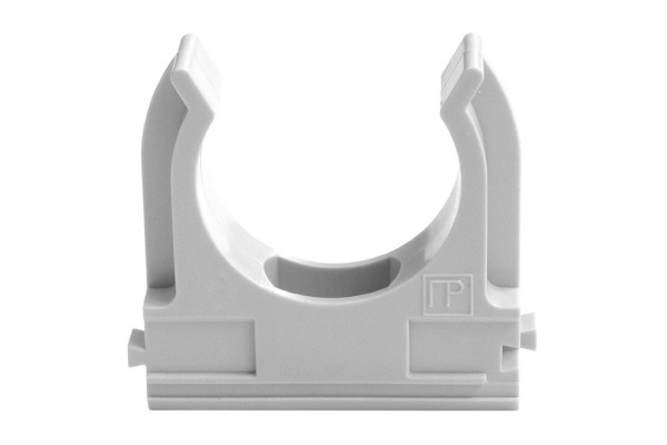 Крепеж-клипса для труб АБС-пластик в карт д16 (200шт/2000шт уп/кор) Промрукав