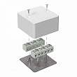 Коробка огнестойкая 40-0460-FR6.0-12 Е15-Е120 85х85х45 для кабель-канала (Промрукав), 40-0460-FR6.0-12