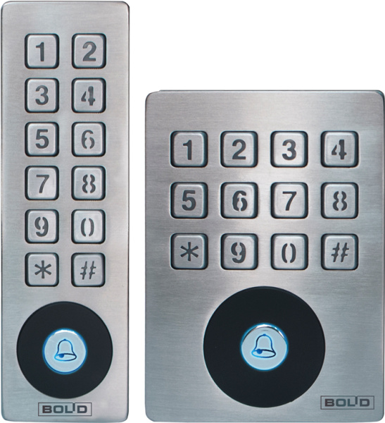 Proxy-KeyMV, считыватель клавиатурный и проксимити карт Mifare. Вандалозащищенный.