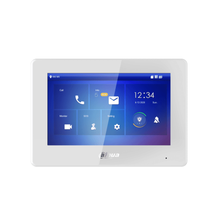 DHI-VTH5421HW-W, монитор видеодомофона IP DHI-VTH5421HW-W, монитор видеодомофона IP
