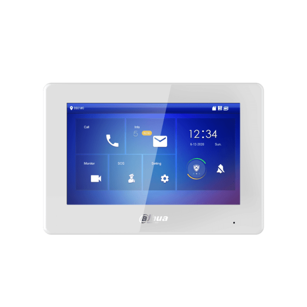 DHI-VTH5421HW-W, монитор видеодомофона IP DHI-VTH5421HW-W, монитор видеодомофона IP