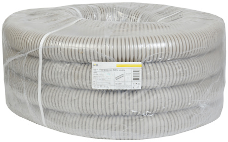 Гофротруба ПВХ с зондом d32/25 м (ИЭК)