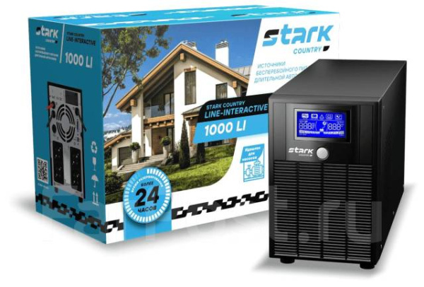 ИБП Stark Country 1000 Li (max зарядный ток 20А)