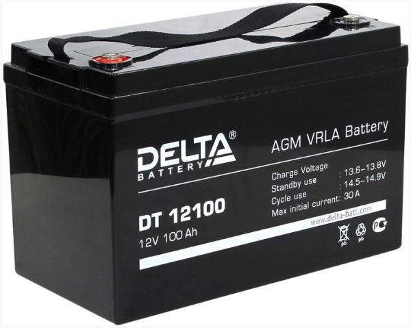 Аккумулятор DELTA DT 12100