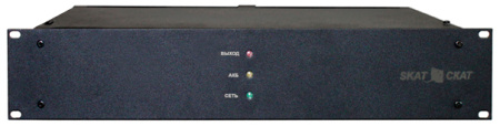 SKAT-V ИБП-48/10-RACK (SKAT-RLPS.48DC-10 RACK), 48В, 10А, защита выходов, АКБ, 4АКБ до 120Ач