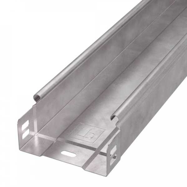 Лоток неперфорированный Стандарт HDZ 100х50х3000 (0,7 мм) (24 м/уп) Промрукав, PR16.1205