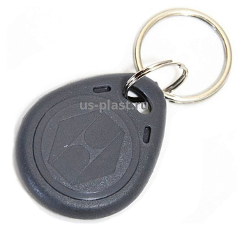 Брелок RFID серия E-Marin, серый цвет   (U.S.Plast)